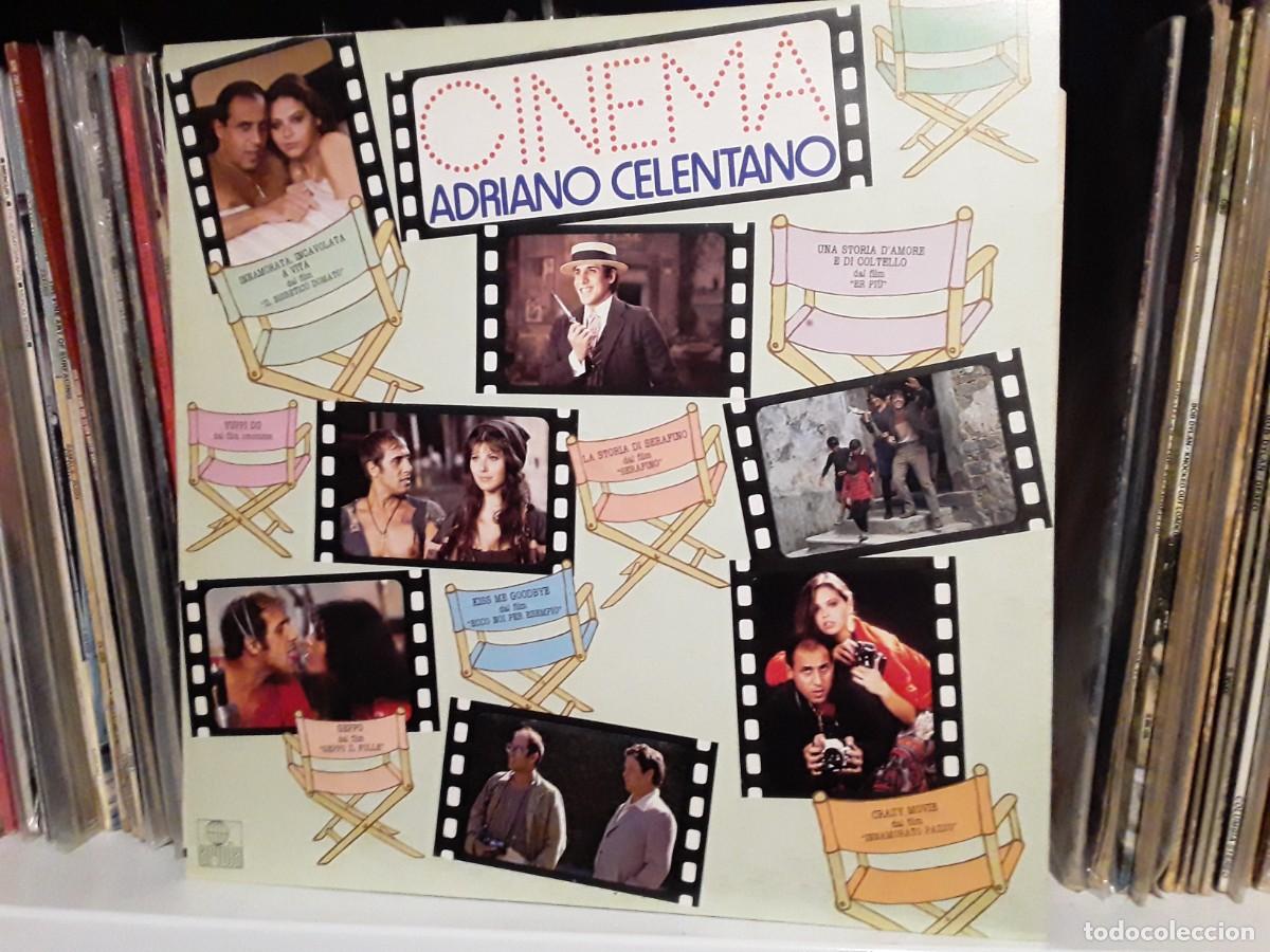 Discos de vinilo: Adriano Celentano &lrm;&ndash; Cinema - lp edic. spain 1982 - Foto 1