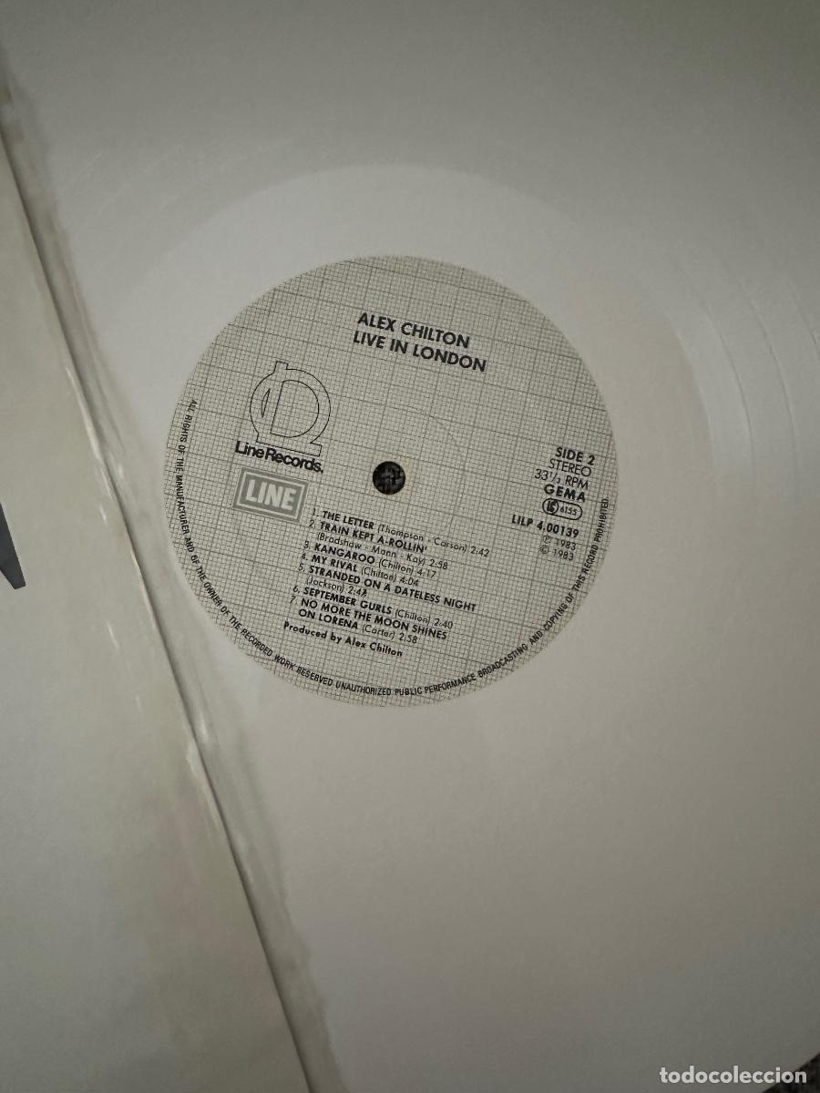 Discos de vinilo: Alex Chilton &rdquo;Live in London&rdquo; - Foto 3