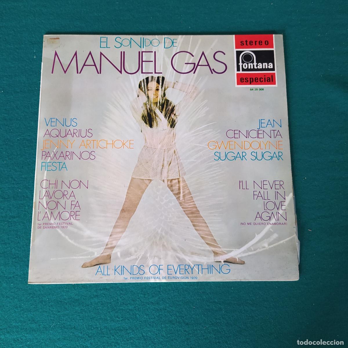 Discos de vinilo: Manuel Gas &ndash; El Sonido De Manuel Gas - Foto 1