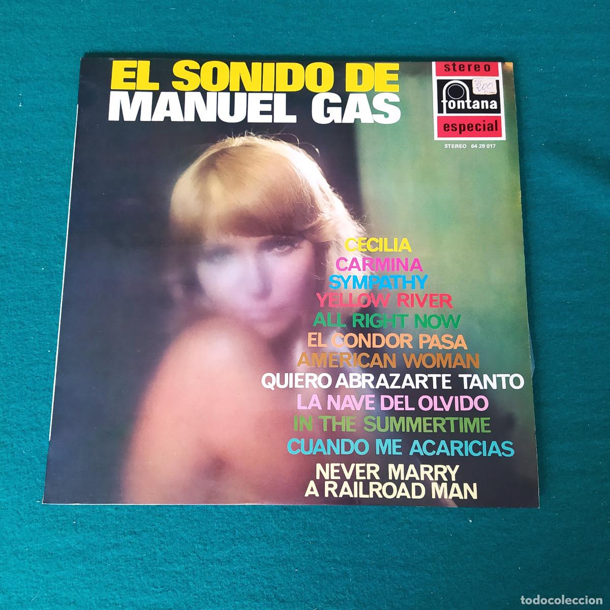 Discos de vinilo: Manuel Gas &ndash; El Sonido De Manuel Gas - Foto 1