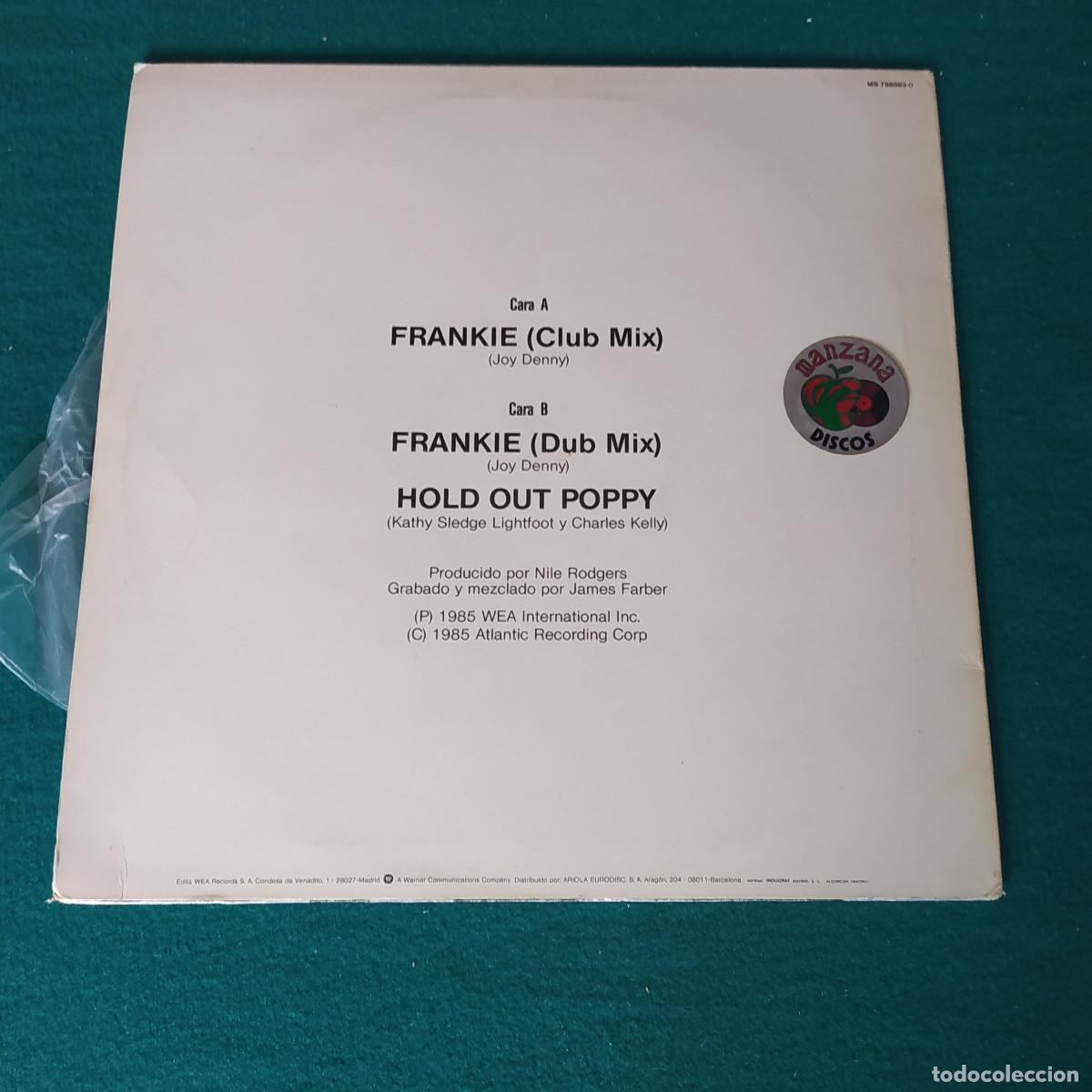 Discos de vinilo: Sister Sledge &ndash; Frankie - Foto 2