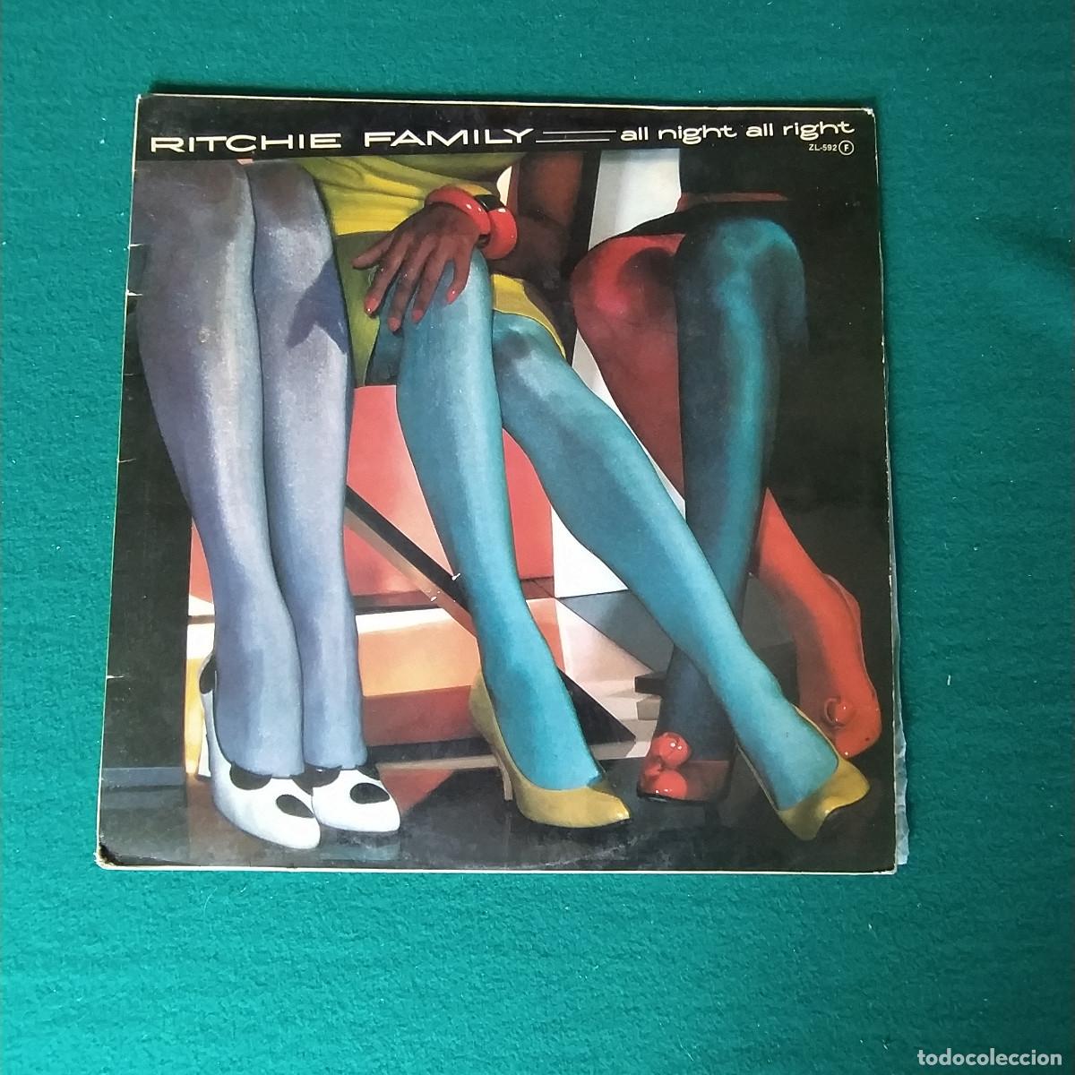 Discos de vinilo: Ritchie Family &ndash; All Night All Right - Foto 1
