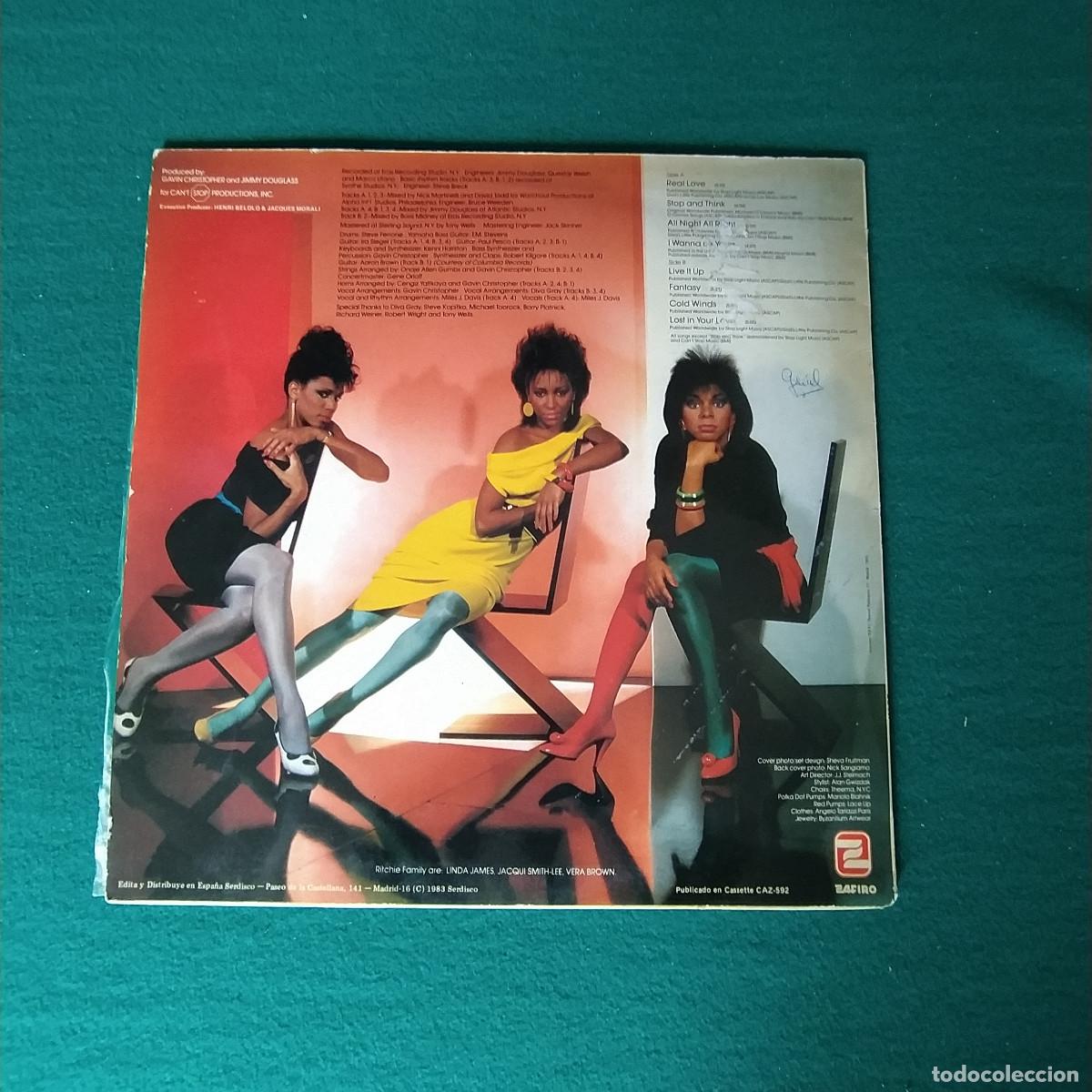 Discos de vinilo: Ritchie Family &ndash; All Night All Right - Foto 2