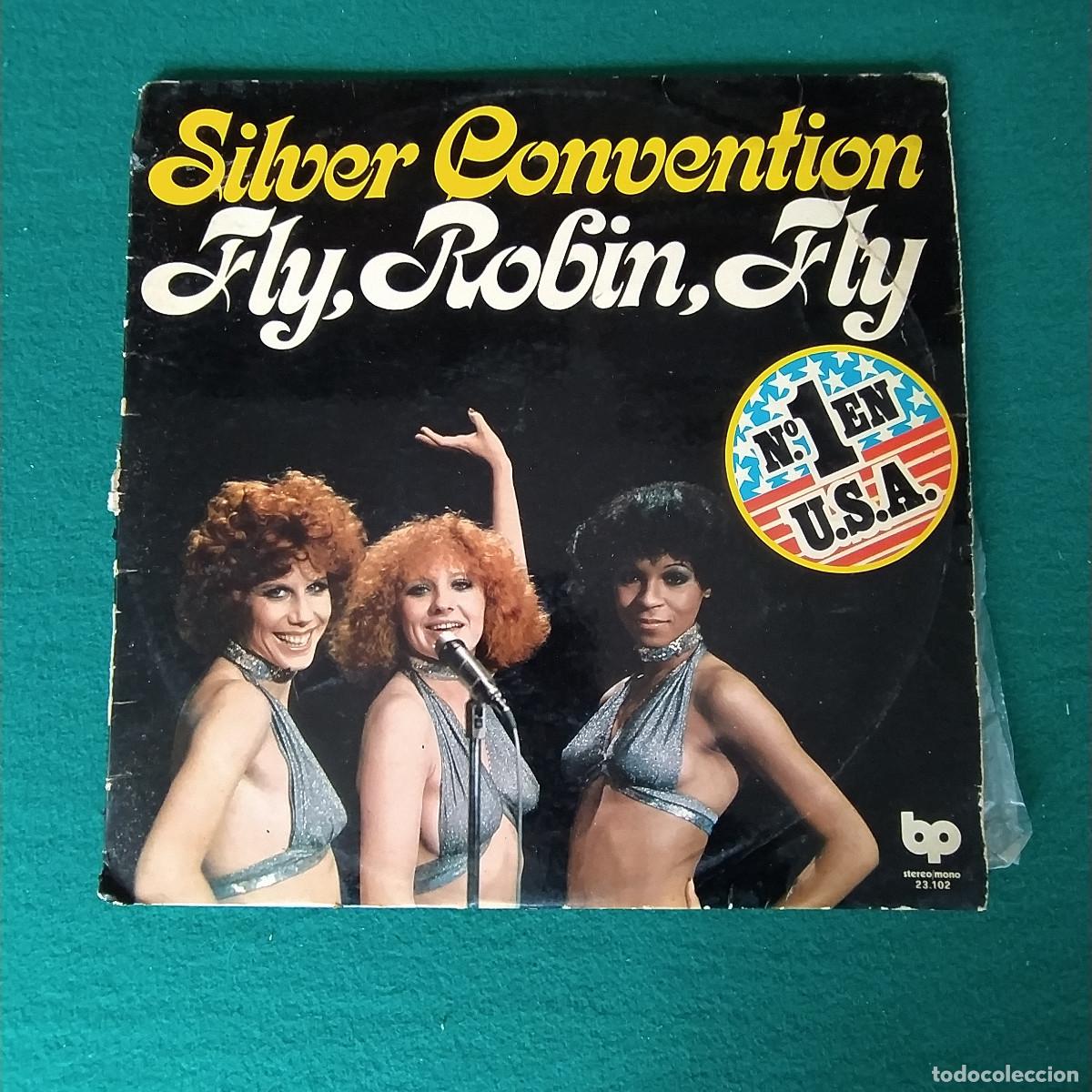 Discos de vinilo: Silver Convention &ndash; Fly, Robin, Fly / Tiger Baby - Foto 1