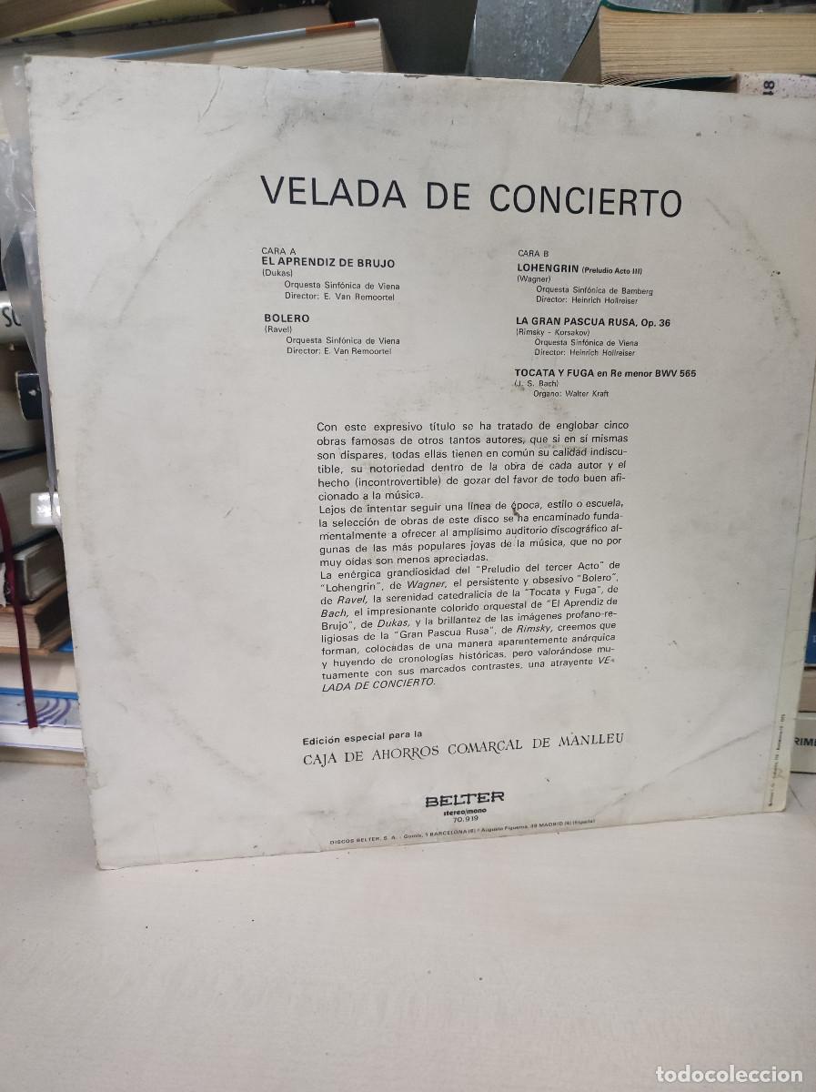 Discos de vinilo: Velada De Concierto - Foto 2