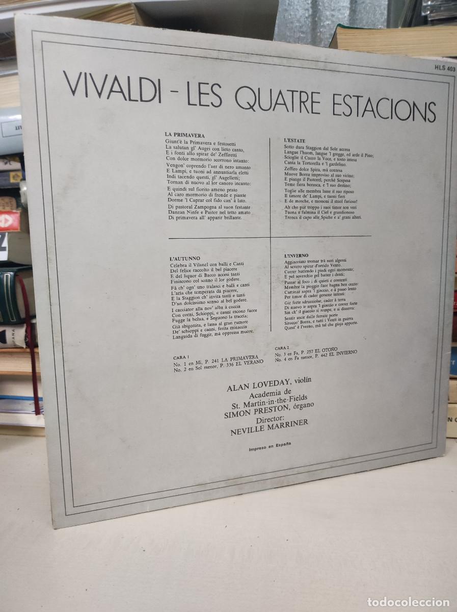 Discos de vinilo: Vivaldi &ndash; Les Quatre Estacions - Foto 2