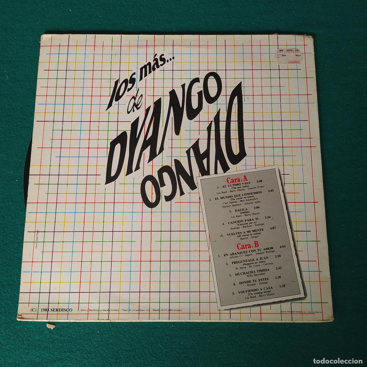 Discos de vinilo: DYANGO - LOS M&Aacute;S... DE DYANGO - Foto 2