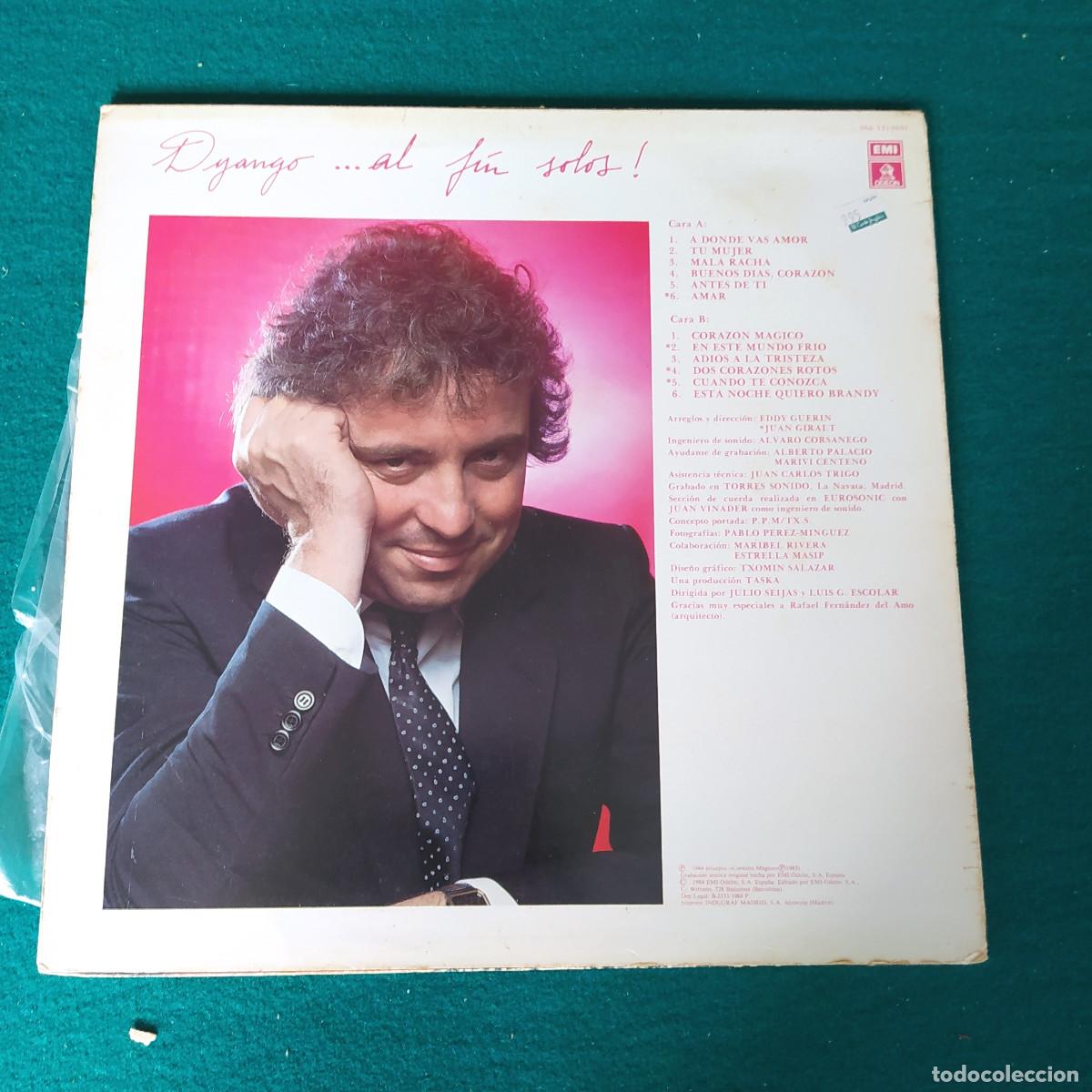 Discos de vinilo: Dyango &ndash; &hellip; Al Fin Solos! - Foto 2