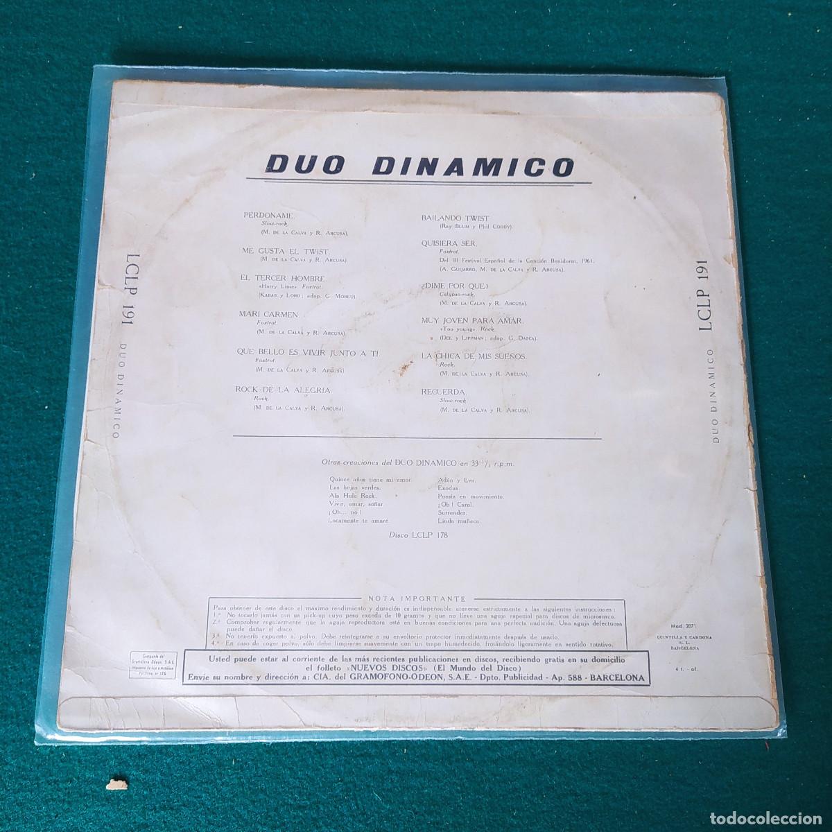 Discos de vinilo: D&uacute;o Din&aacute;mico &ndash; D&uacute;o Din&aacute;mico - Foto 2