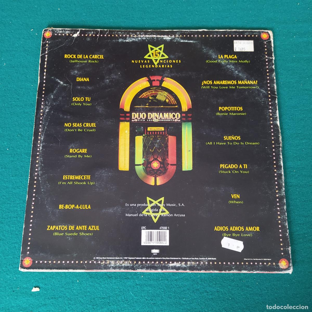 Discos de vinilo: D&uacute;o Din&aacute;mico &ndash; Viva Los 50 - Foto 2