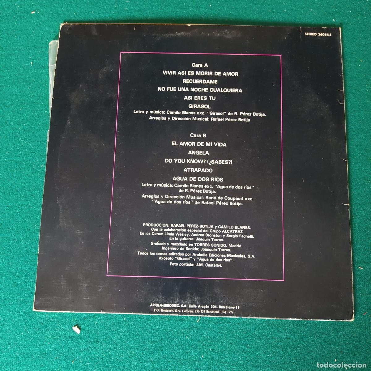 Discos de vinilo: Camilo Sesto &ndash; Sentimientos - Foto 2