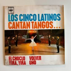 Discos de vinilo: LOS CINCO LATINOS CANTAN TANGOS