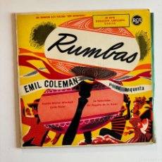 Discos de vinilo: EMIL COLEMAN Y SU ORQUESTA. RUMBAS