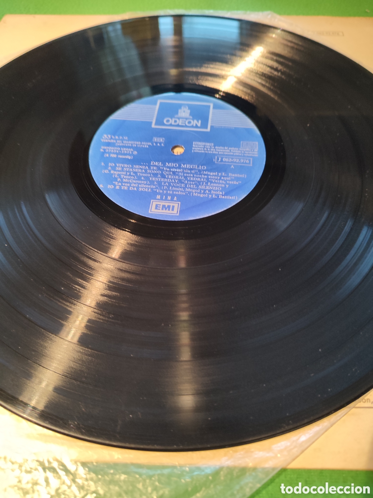 Discos de vinilo: Mina - Del m&iacute;o meglio - Foto 3