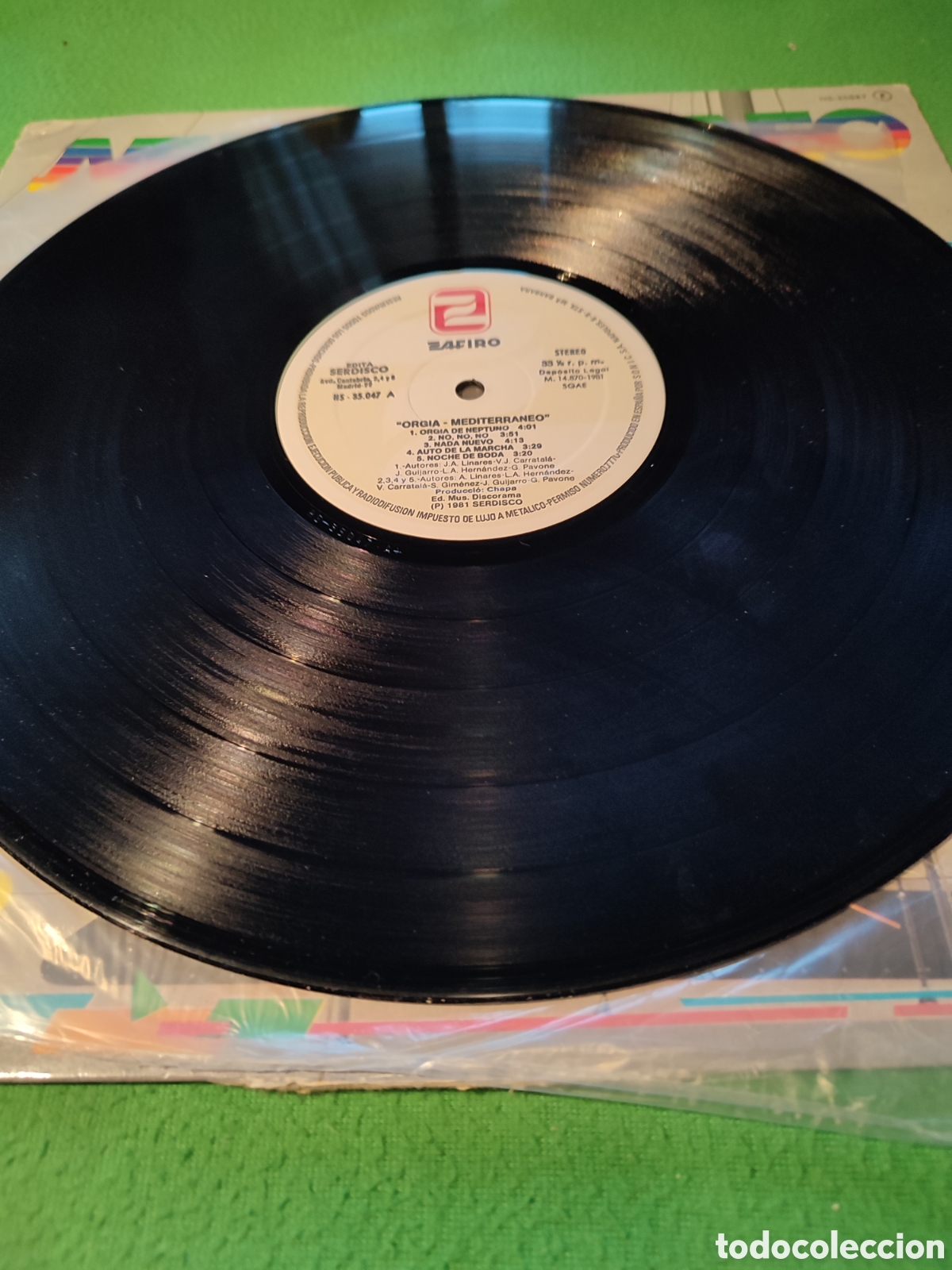 Discos de vinilo: Mediterr&aacute;neo - Org&iacute;a - Foto 3