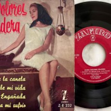 Discos de vinilo: MARIA DOLORES PRADERA. LA FLOR DE LA CANELA + 3 TEMAS. EP ORIGINAL ESPAÑA 1961