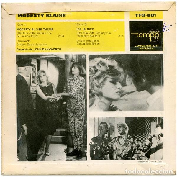 Discos de vinilo: David And Jonathan, Bob Breen (2), John Dankworth &ndash; Modesty Blaise - Foto 2