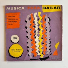 Discos de vinilo: AIMÉ BARELLI Y SU ORQUESTA. MUSICA PARA BAILAR
