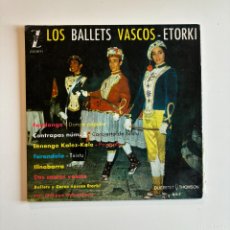 Discos de vinilo: LOS BALLETS VASCOS ETORKI. FOLK MUSICA VASCA