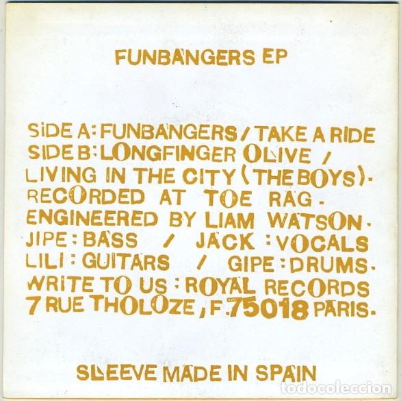 Discos de vinilo: The Splash Four &lrm;&ndash; Funbangers EP - Foto 2