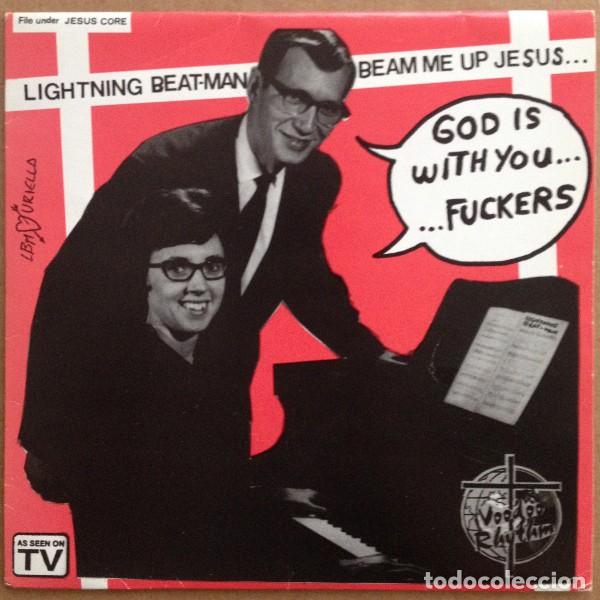 Discos de vinilo: Lightning Beat-Man &ndash; Beam Me Up Jesus... - Foto 1