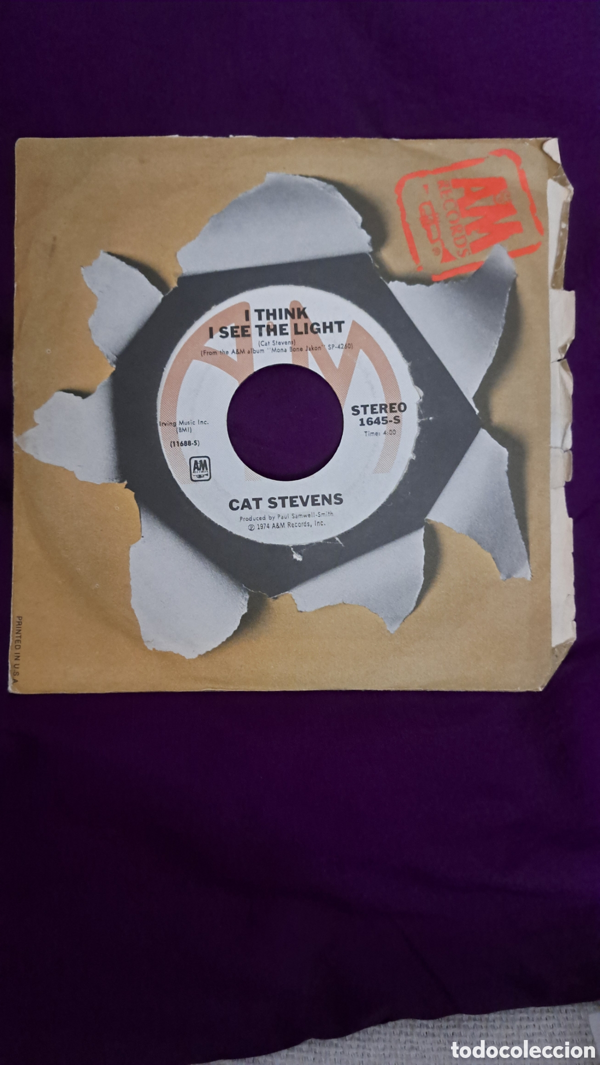 Discos de vinilo: CAT STEVENS - Foto 1