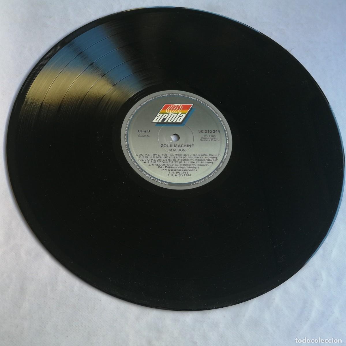 Discos de vinilo: Zouk Machine, Mald&ograve;n, Ariola 210244, 210 244 - Foto 3