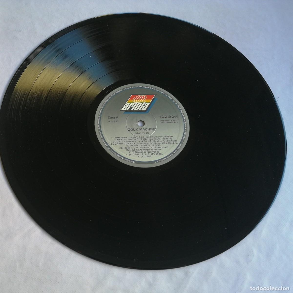 Discos de vinilo: Zouk Machine, Mald&ograve;n, Ariola 210244, 210 244 - Foto 4