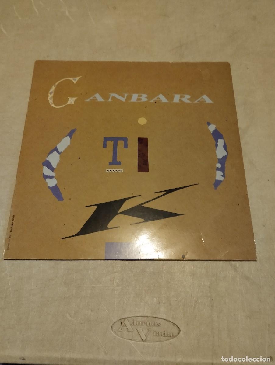 Discos de vinilo: Ganbara LP Tik Esp.1989 insert letras - Foto 1