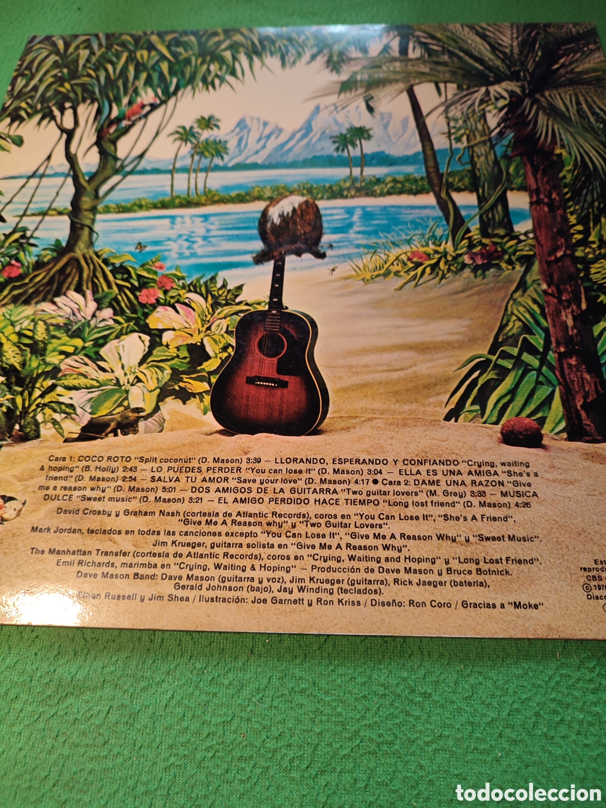 Discos de vinilo: Dave Mason - Coco roto - Foto 2