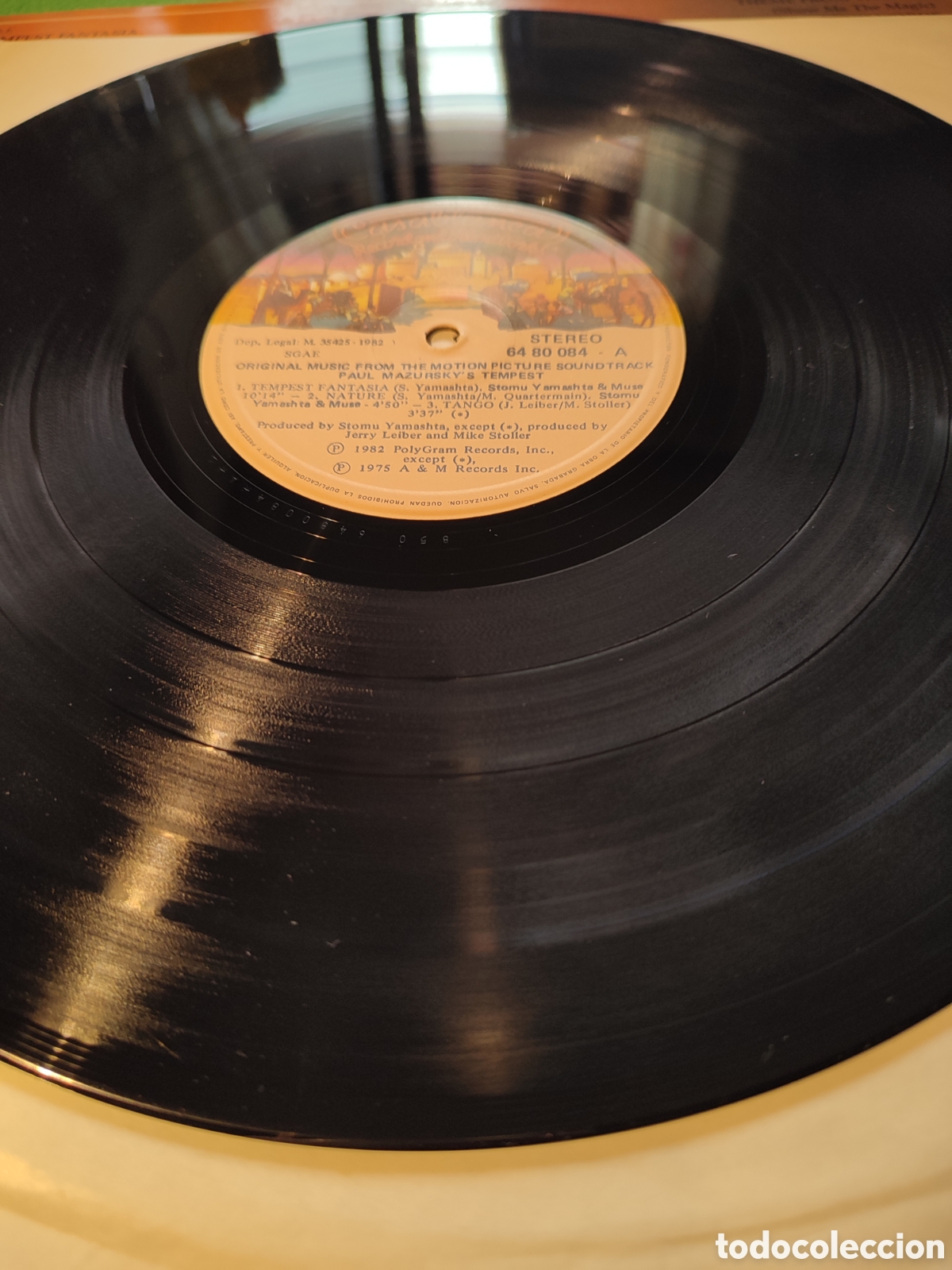 Discos de vinilo: Stomu Yamashta - BSO Tempest - Foto 3