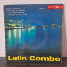 Discos de vinilo: LATIN COMBO ‎– LATIN COMBO EN MALLORCA. VERGARA ‎– 35.0.052C : VINYL, 7”, EP. LGS.7
