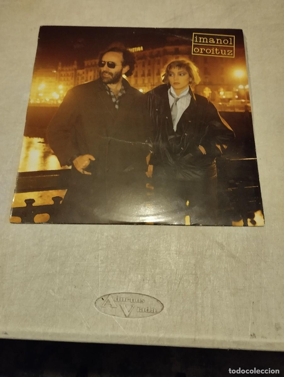 Discos de vinilo: Imanol LP Oroituz Esp.1975 insert letras - Foto 1