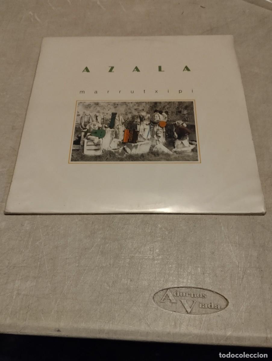 Discos de vinilo: Azala LP Marrutxipi Esp.1985 insert letras - Foto 1