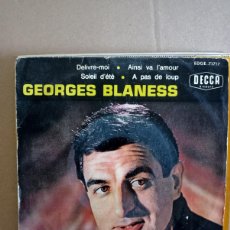 Discos de vinilo: GEORGES BLANESS - SOLEIL D'ETÉ (7”, EP) 1962