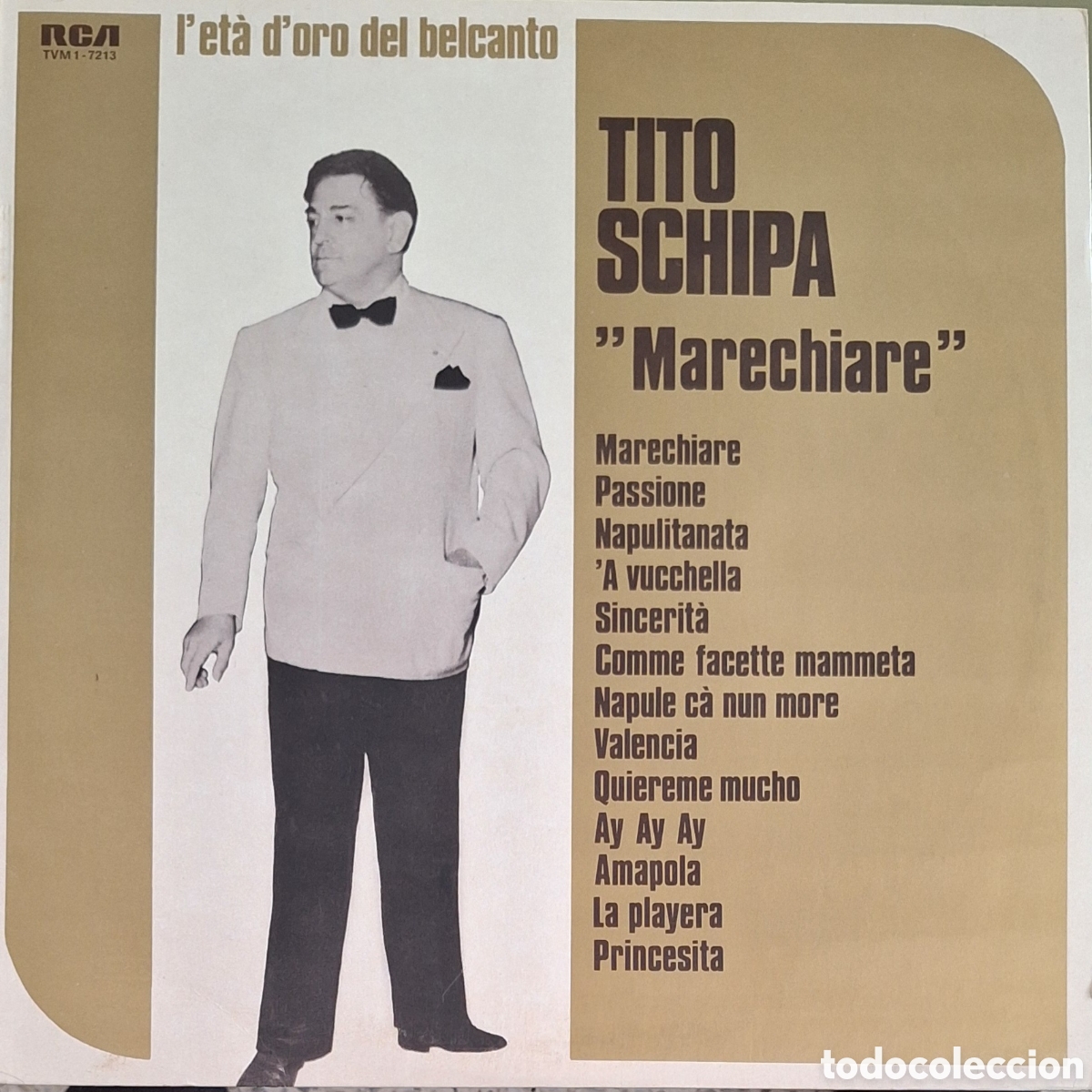 Discos de vinilo: Marechiare. Tito Schipa - Foto 1
