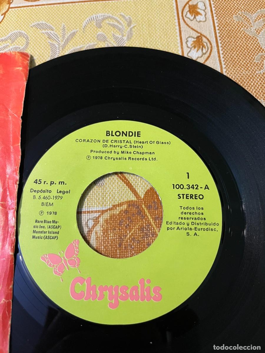 Discos de vinilo: Blondie &lrm;&ndash; Coraz&oacute;n De Cristal - Foto 3