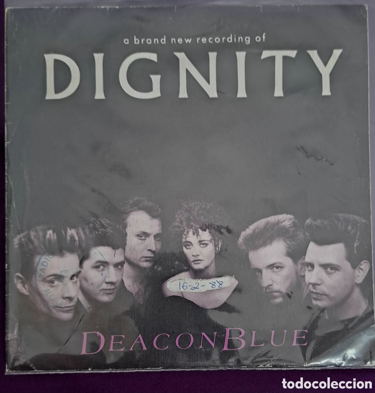 Discos de vinilo: DEACON BLUE DIGNITY - Foto 1