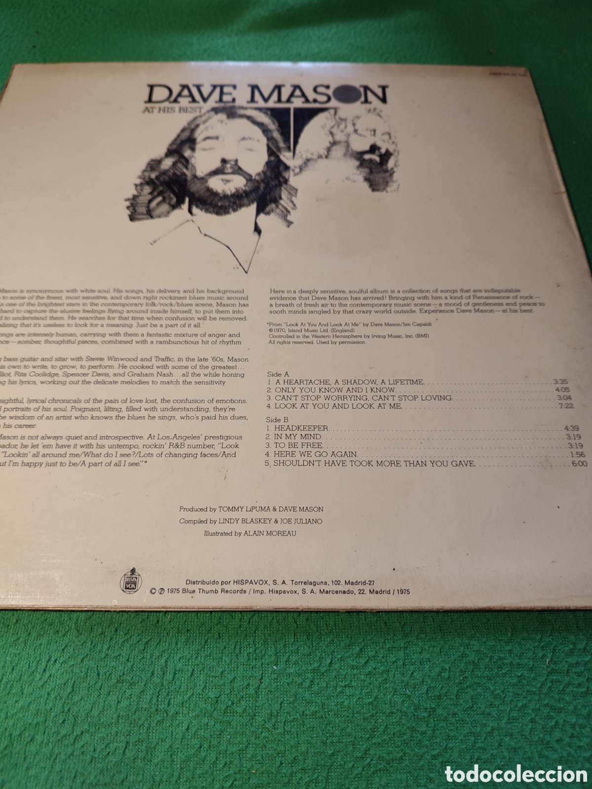 Discos de vinilo: Dave Mason - At hits Best - Foto 2