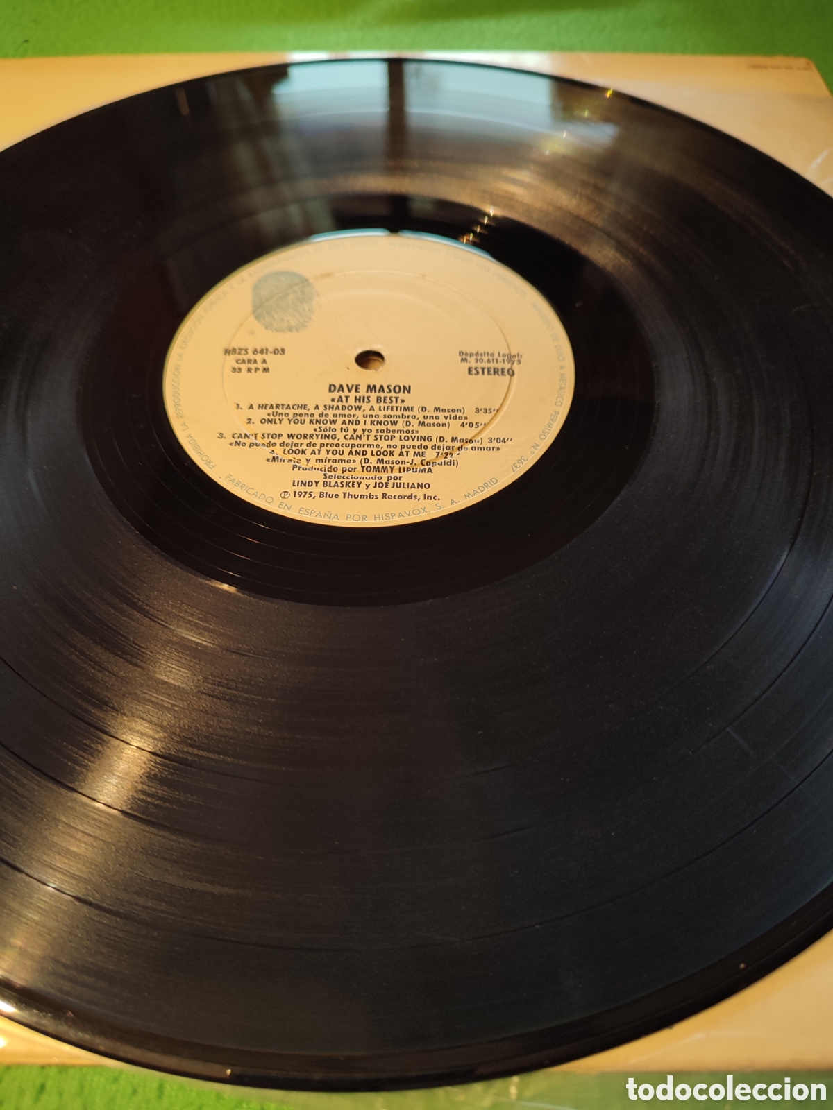 Discos de vinilo: Dave Mason - At hits Best - Foto 3