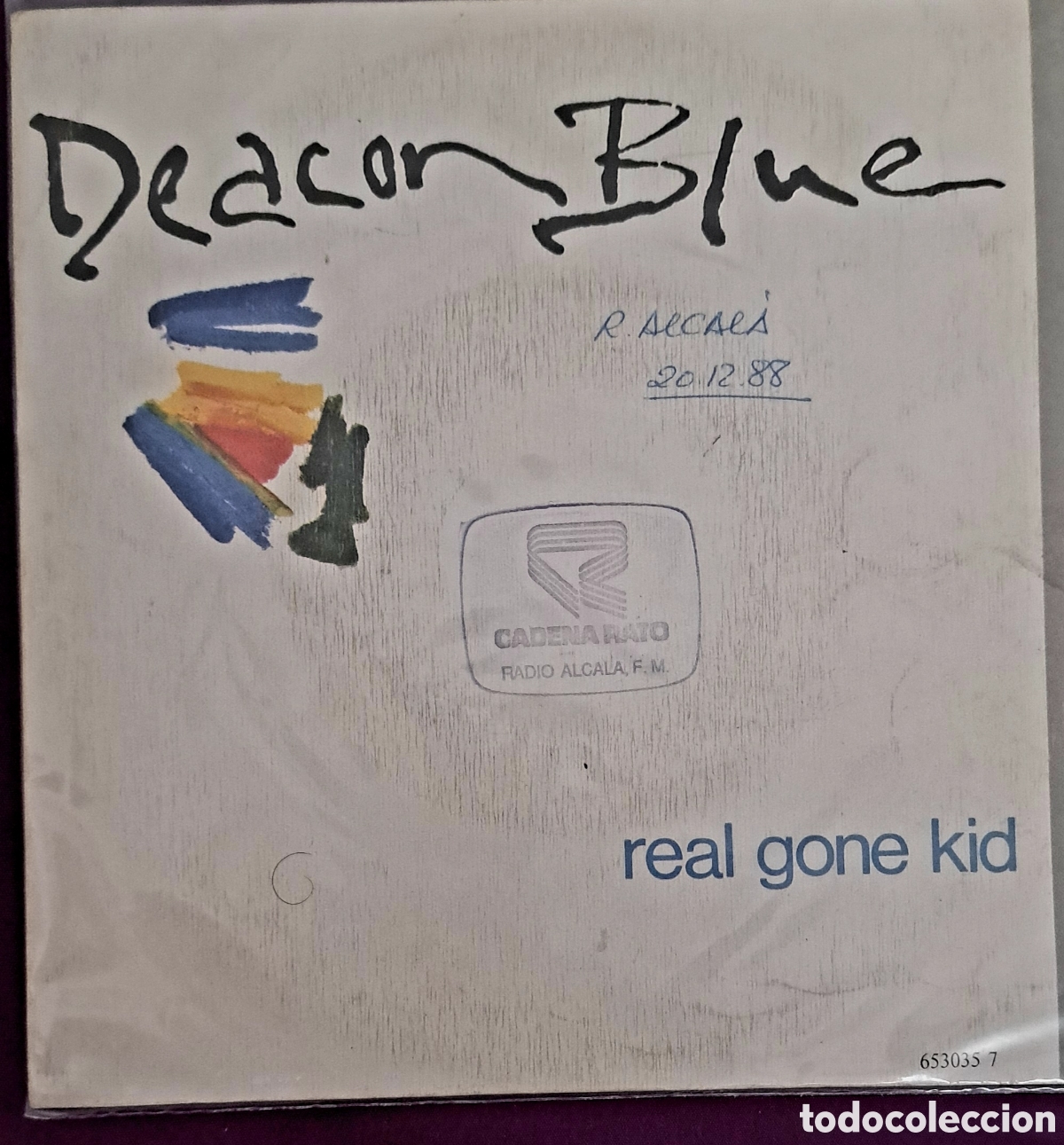 Discos de vinilo: DEACON BLUE REAL GONE KID - Foto 1