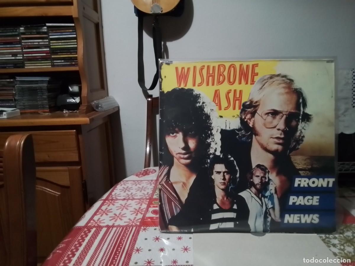 Discos de vinil: Wishbone Ash &lrm;&ndash; Front Page News (HARD ROCK, CLASSIC ROCK) / ALBUM LP GERMANY. NM-VG+