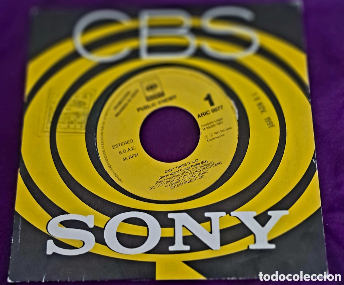 Discos de vinilo: PUBLIC ENEMY CANT TRUSS IT - Foto 1