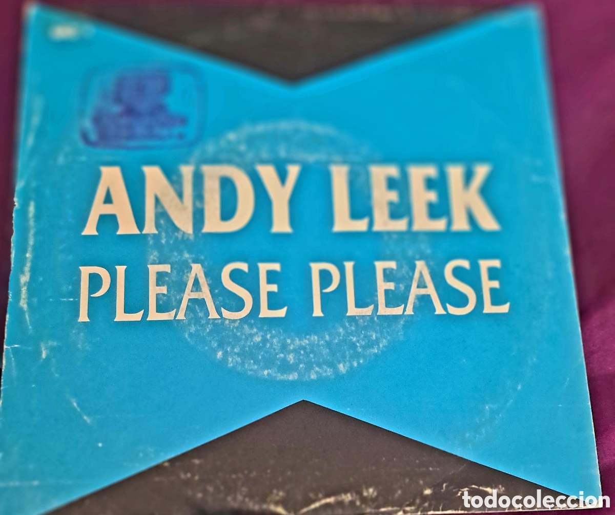 Discos de vinilo: ANDY LEEK PLEASE PLEASE - Foto 1