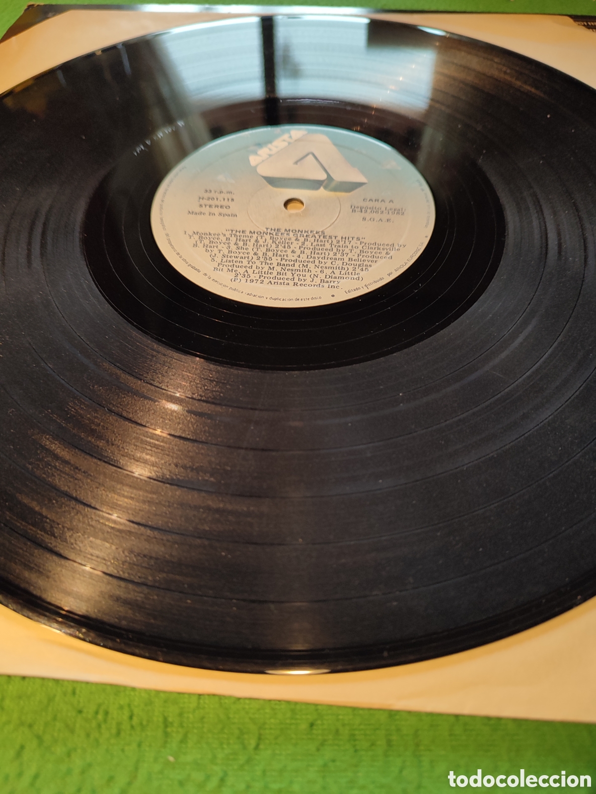 Discos de vinilo: The Monkees - Greatest hits - Foto 3