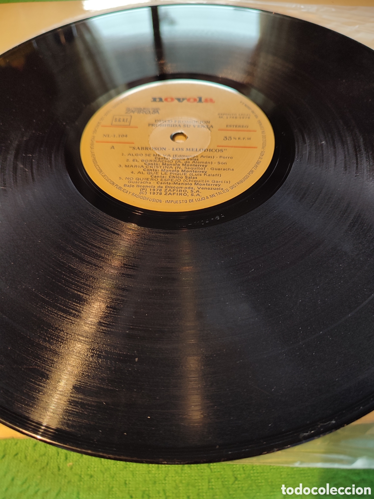 Discos de vinilo: Los Mel&oacute;dicos - Sabroson - Foto 3