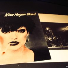 Discos de vinilo: NINA HAGEN BAND LP DEBUT CBS ORIGINAL ALEMANIA 1978 + FUNDA Y DOBLE ENCARTE