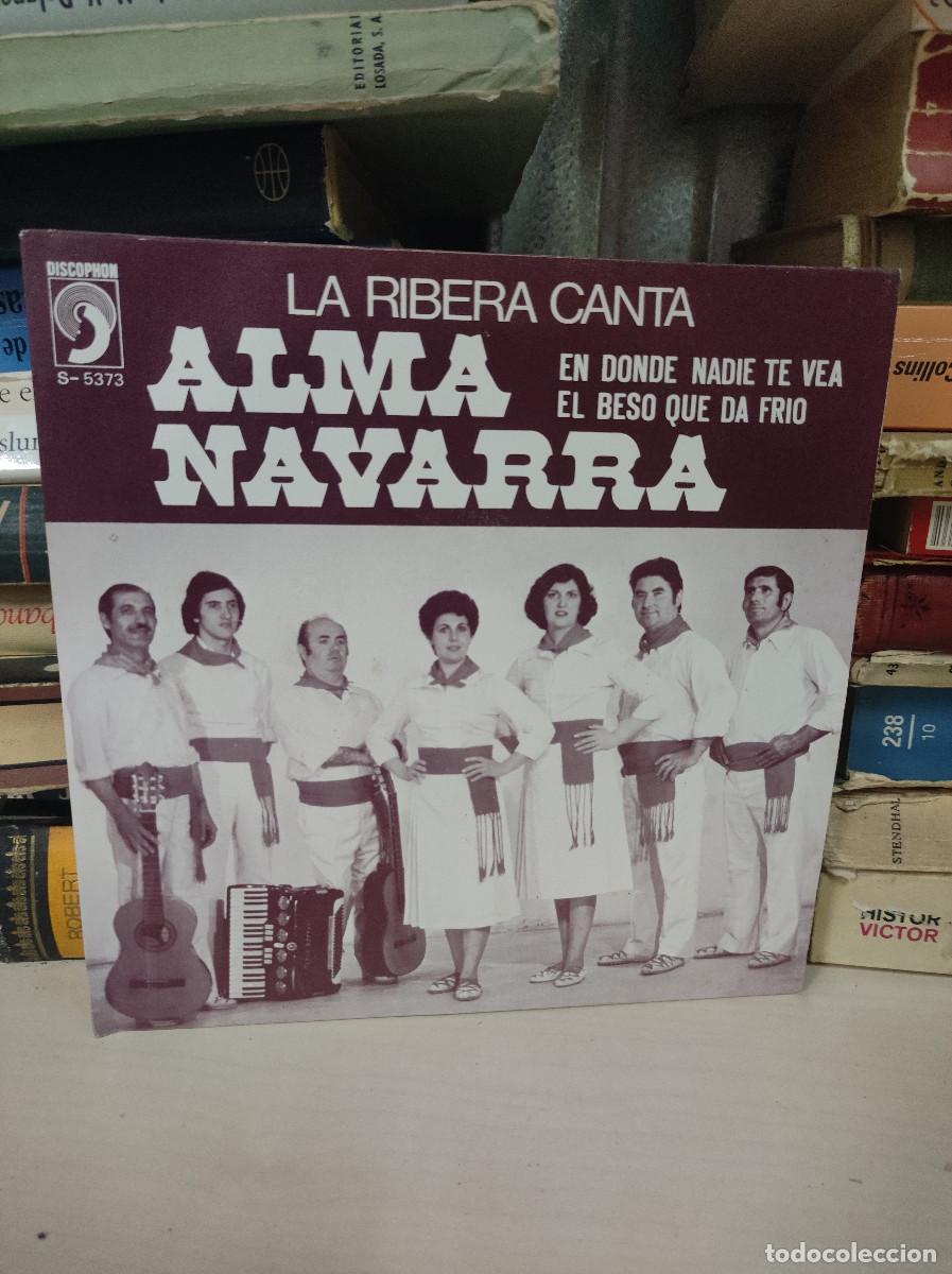 Discos de vinilo: LA RIBERA CANTA ALMA NAVARRA - Foto 1