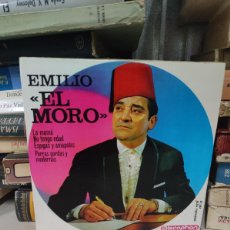 Discos de vinilo: EMILIO ”EL MORO” – LA MAMÁ / NO TENGO EDAD 7 ESPIGAS Y AMAPOLAS / PERRAS GORDAS Y MODERNAS