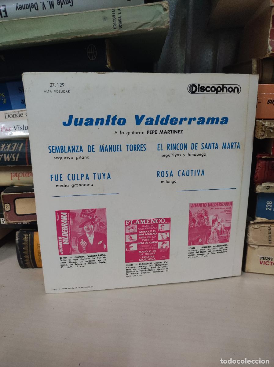 Discos de vinilo: Juanito Valderrama &ndash; Semblanza De Manuel Torres - Foto 2